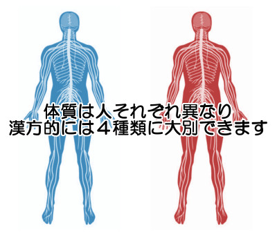 薄毛対策の出発点は体質を知ること｜漢方医学独特の分類法