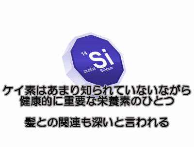 ケイ素の摂取量は明確に定まっていない｜補給は食事を基本とする