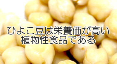 ひよこ豆は栄養価が高い食品のひとつ｜髪の健康にも役立つ？