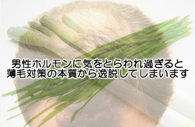 男性ホルモンのことばかり考えると理想的な食生活を送ることができない