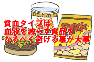 貧血タイプの対処法｜食生活を正し髪に必要な血液を作る