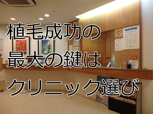 植毛を専門にしているクリニックを客観的に比較してみました